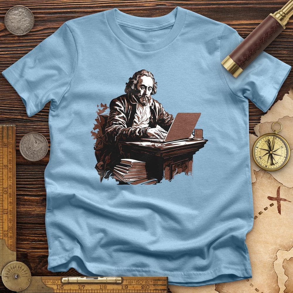 Shakespeare Laptop T-Shirt