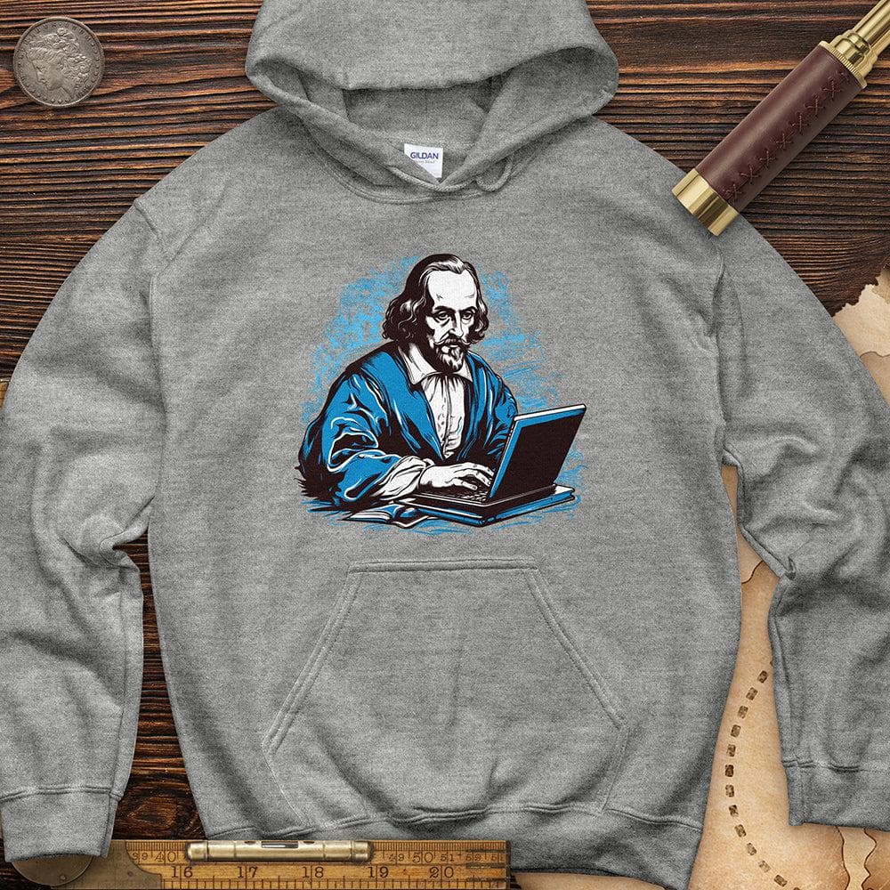 Shakespeare Typing Hoodie