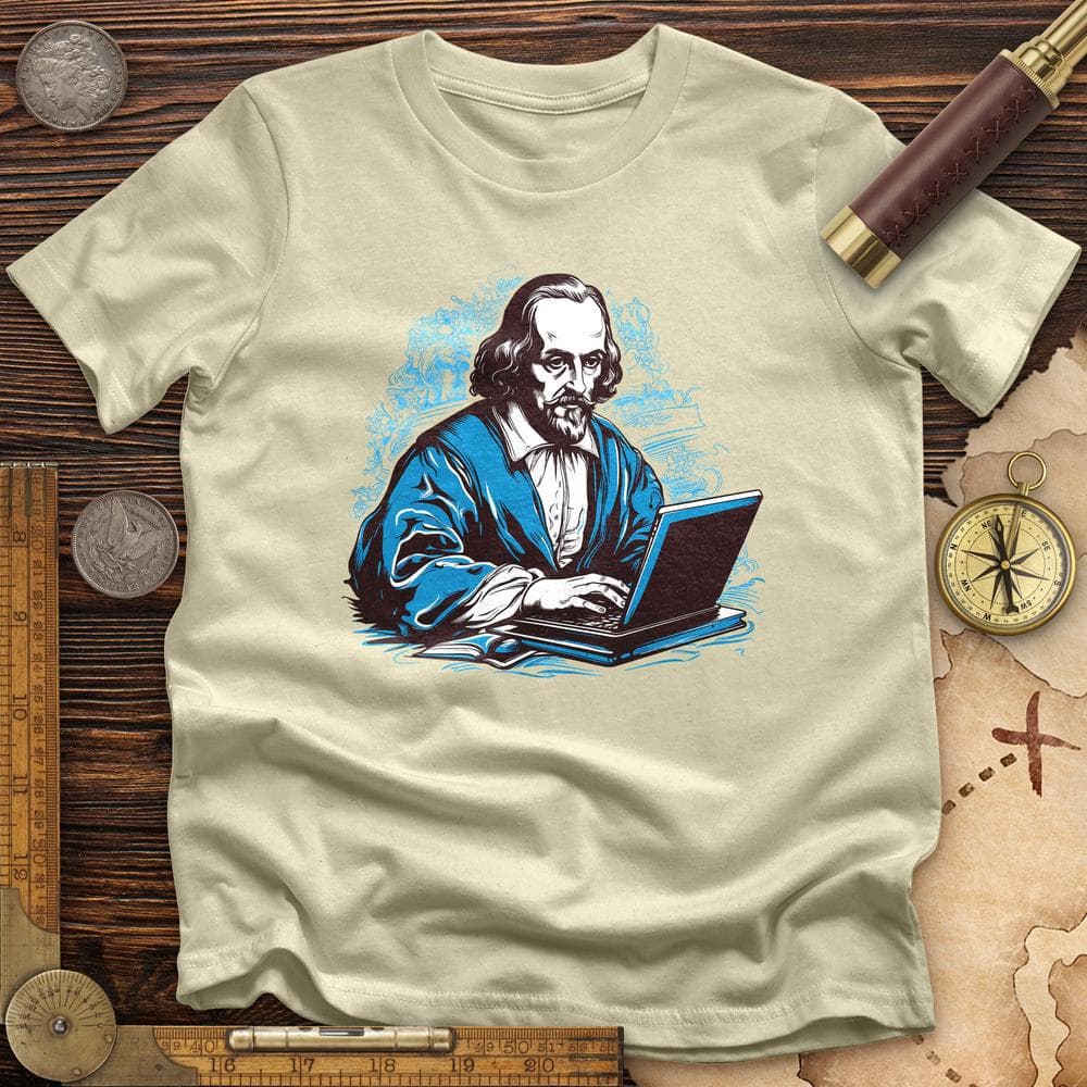 Shakespeare Typing T-Shirt