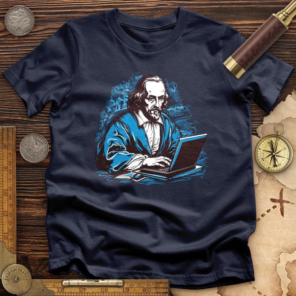 Shakespeare Typing T-Shirt
