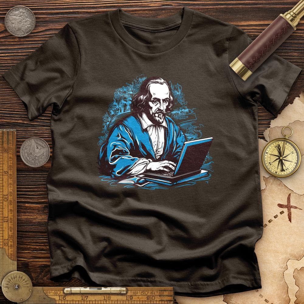 Shakespeare Typing T-Shirt