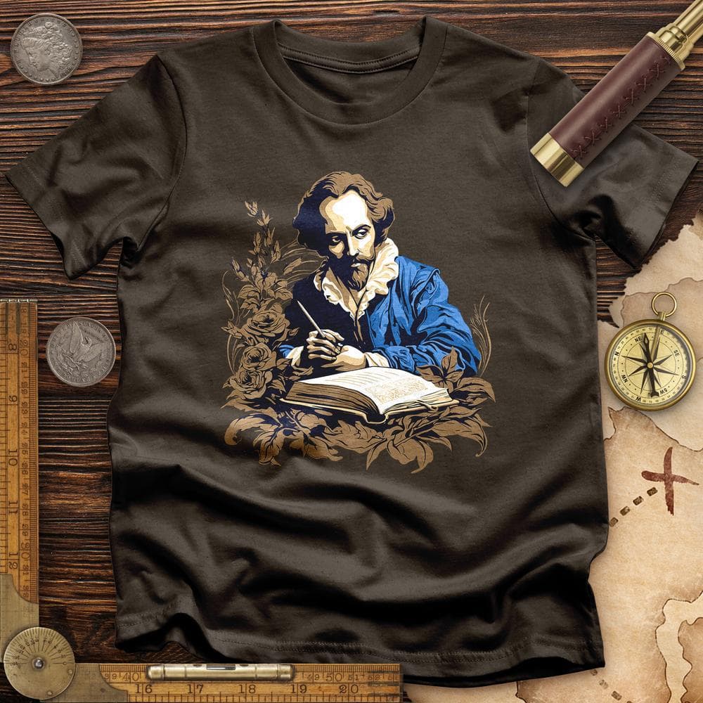 Shakespeare Writing T-Shirt