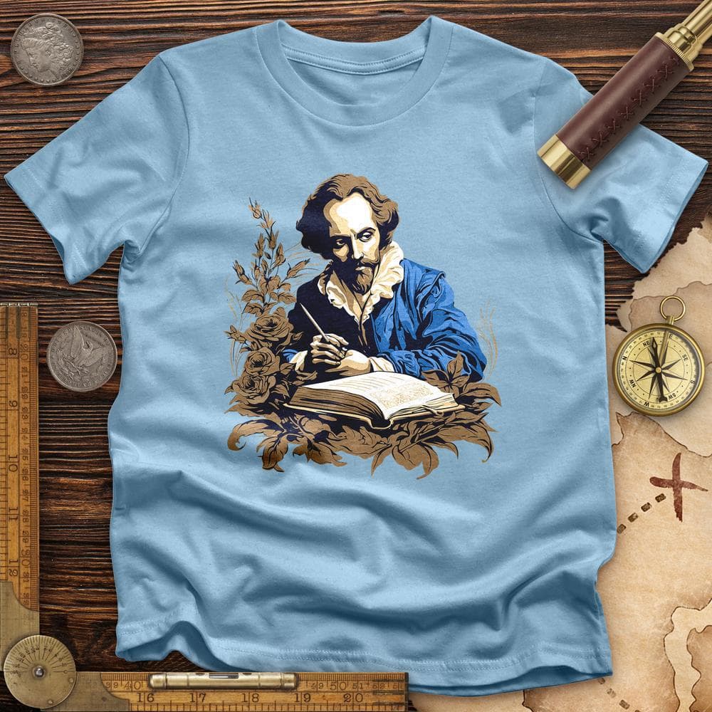Shakespeare Writing T-Shirt