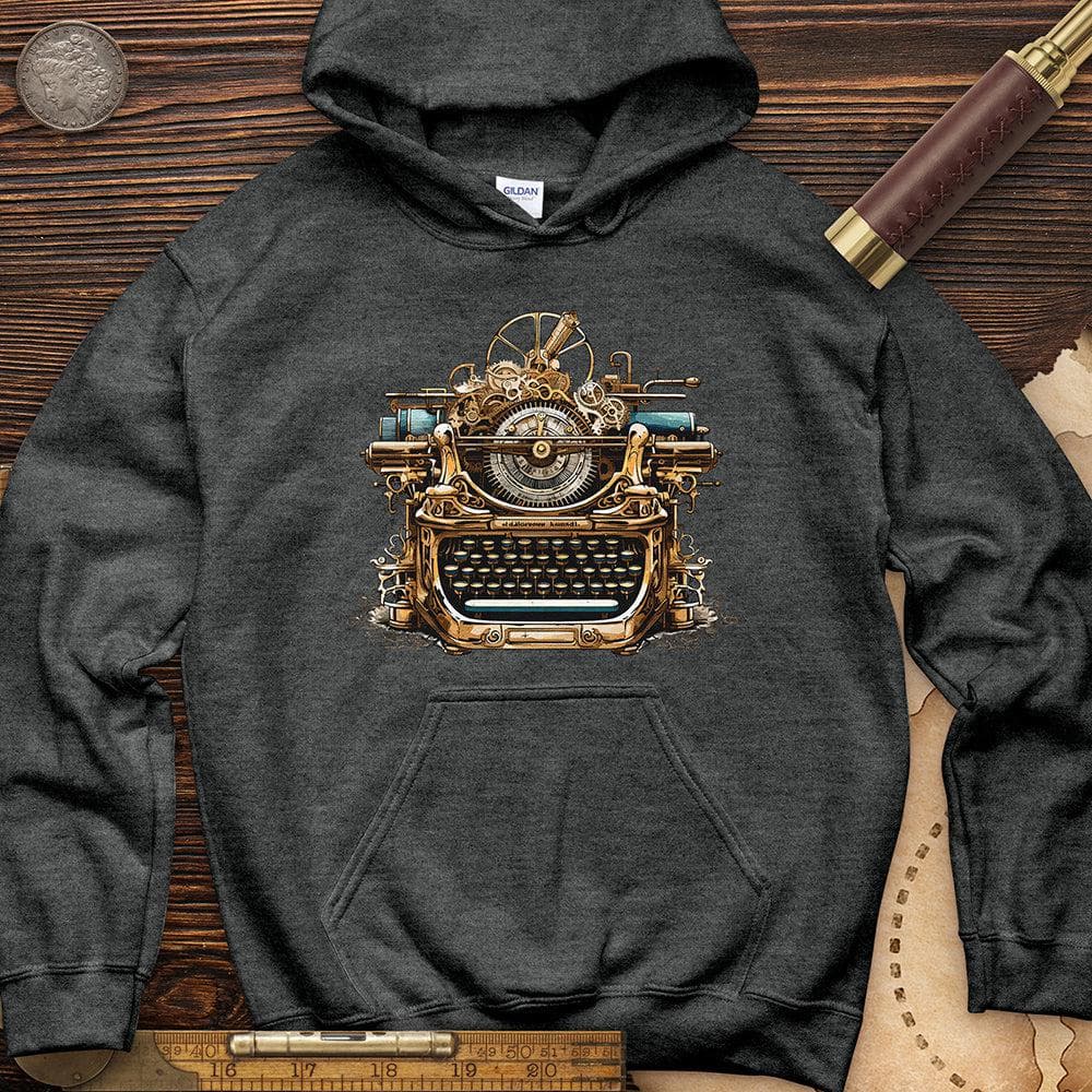 Steampunk Typewriter Hoodie