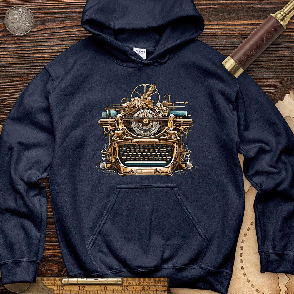Steampunk Typewriter Hoodie