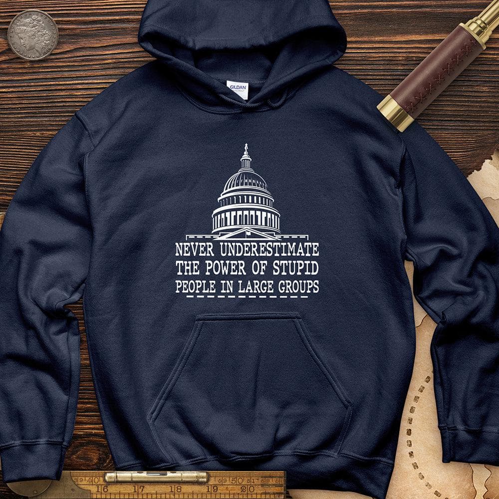 Stupid People In Large Groups Hoodie