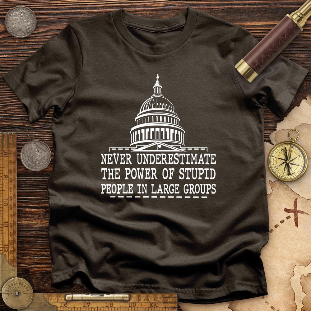 Stupid People In Large Groups T-Shirt