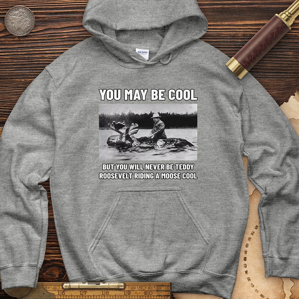 Teddy Riding Moose Hoodie