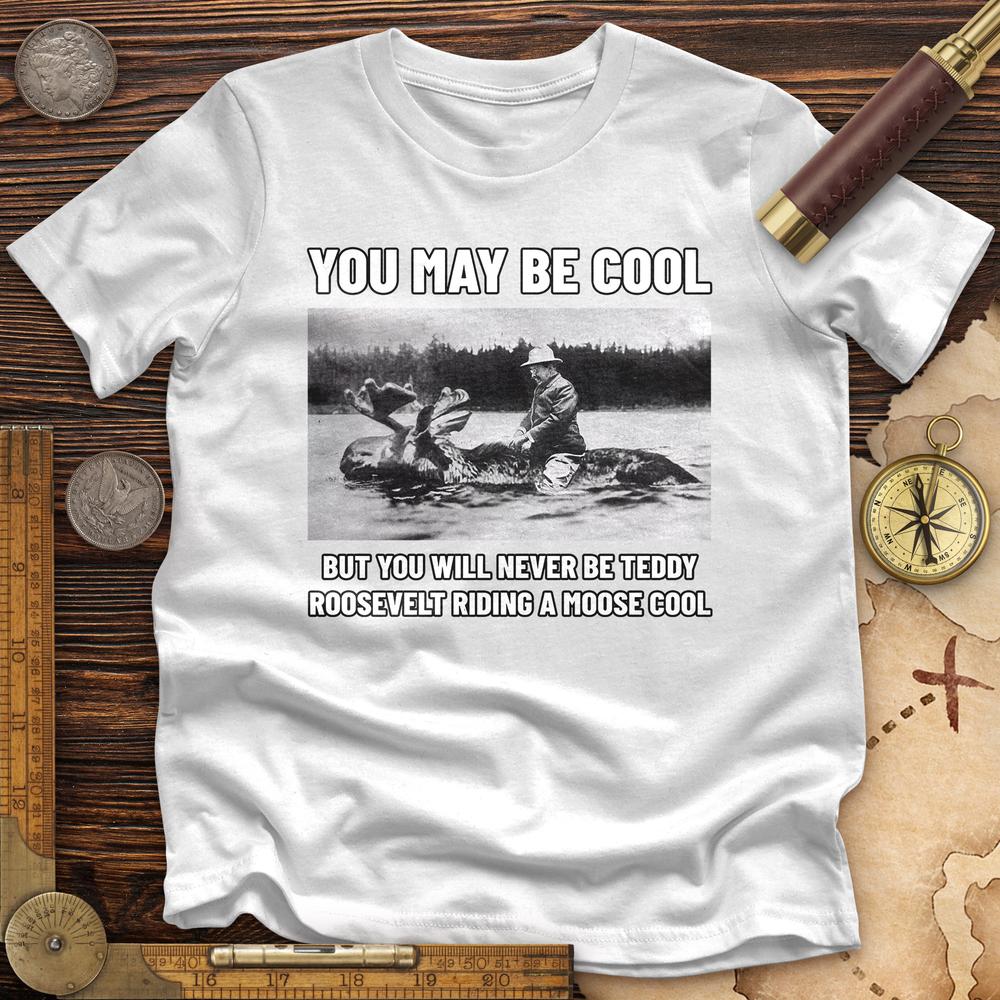 Teddy Riding Moose Premium Quality Tee