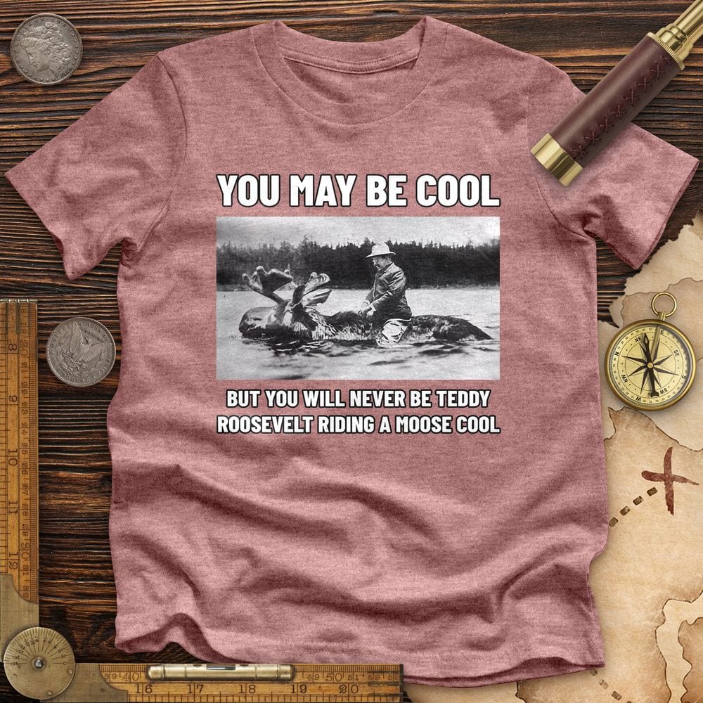 Teddy Riding Moose Premium Quality Tee