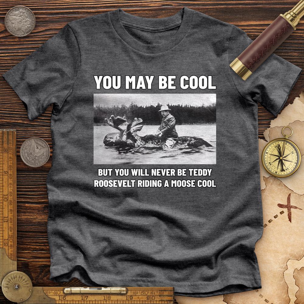 Teddy Riding Moose Premium Quality Tee