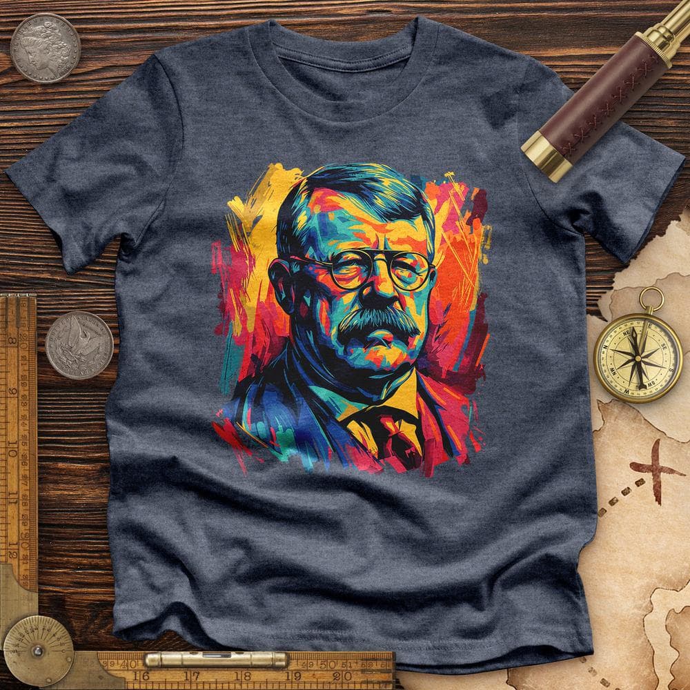 Teddy Roosevelt Premium Quality Tee