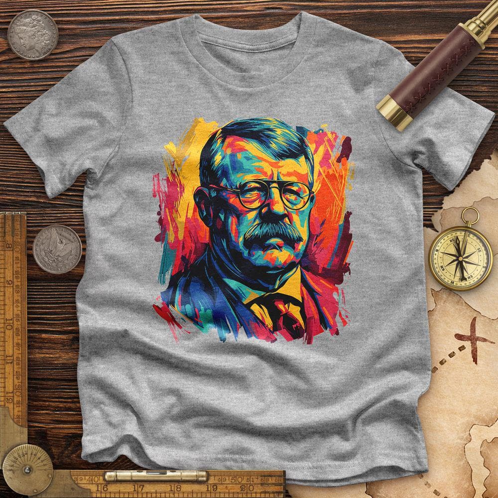 Teddy Roosevelt Premium Quality Tee