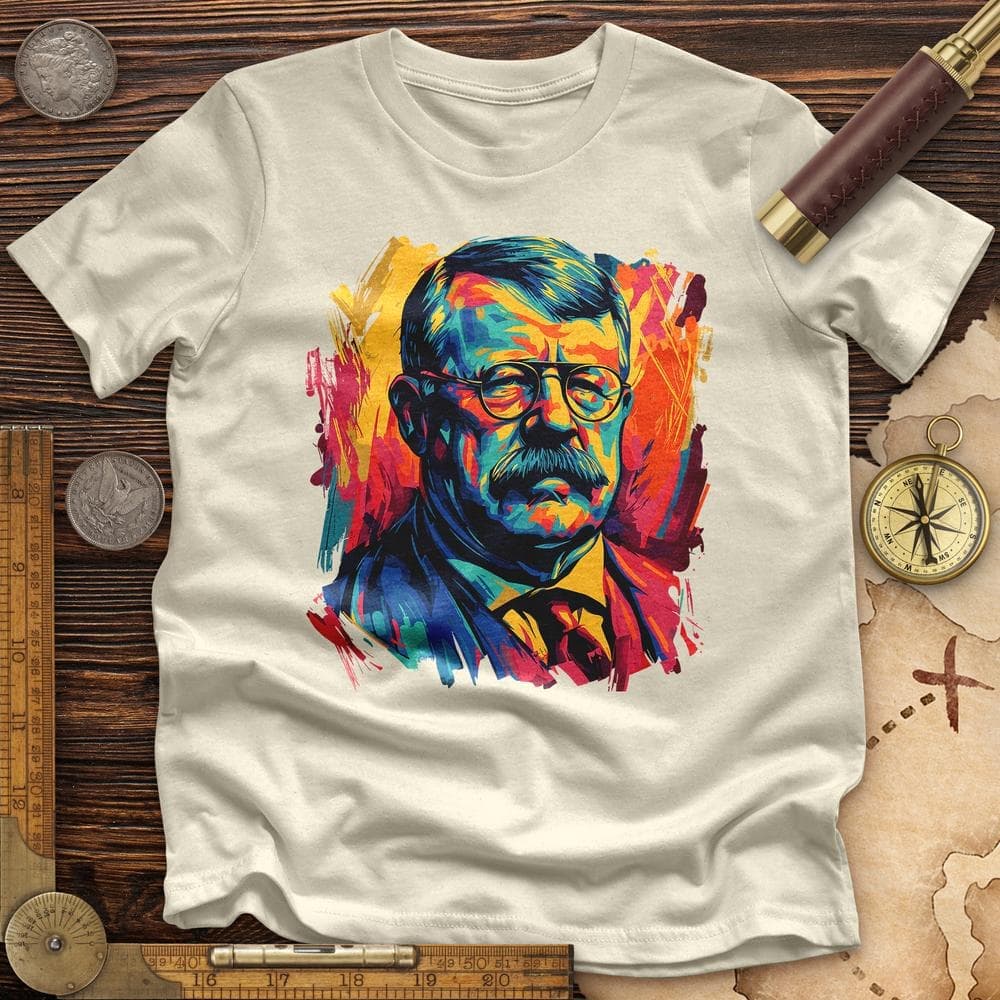 Teddy Roosevelt Premium Quality Tee