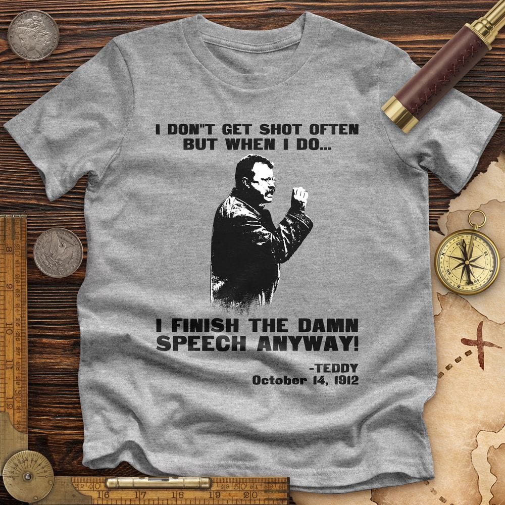 Teddy Speech Premium Quality Tee