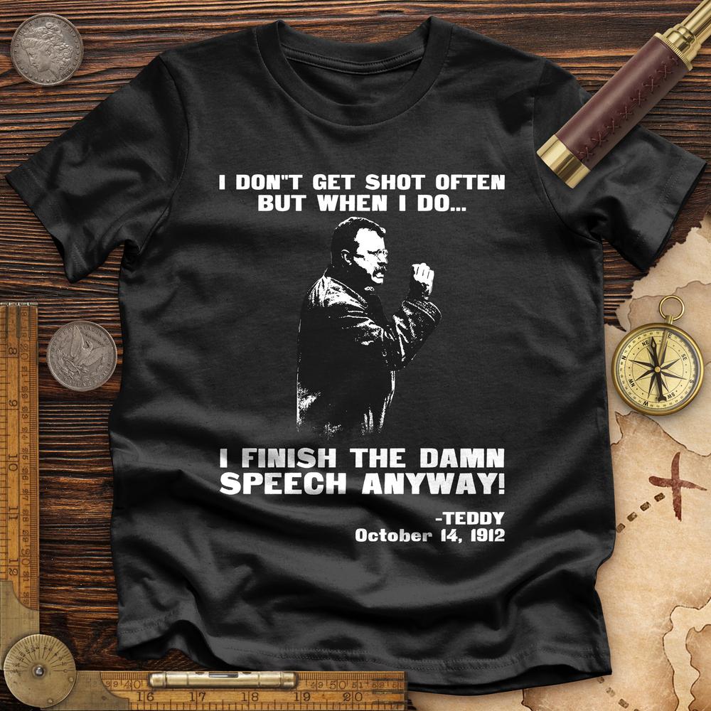 Teddy Speech Premium Quality Tee