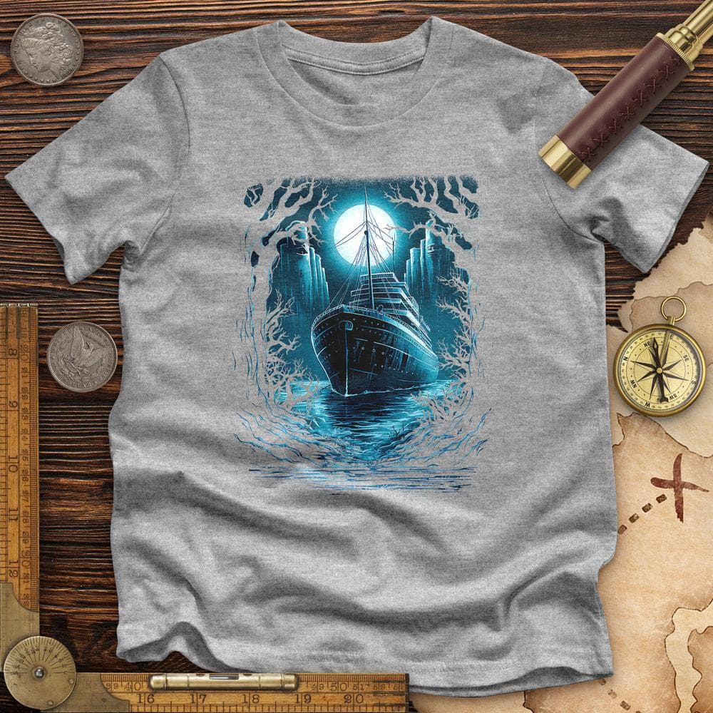 Titanic Ghost Ship Premium Quality Tee