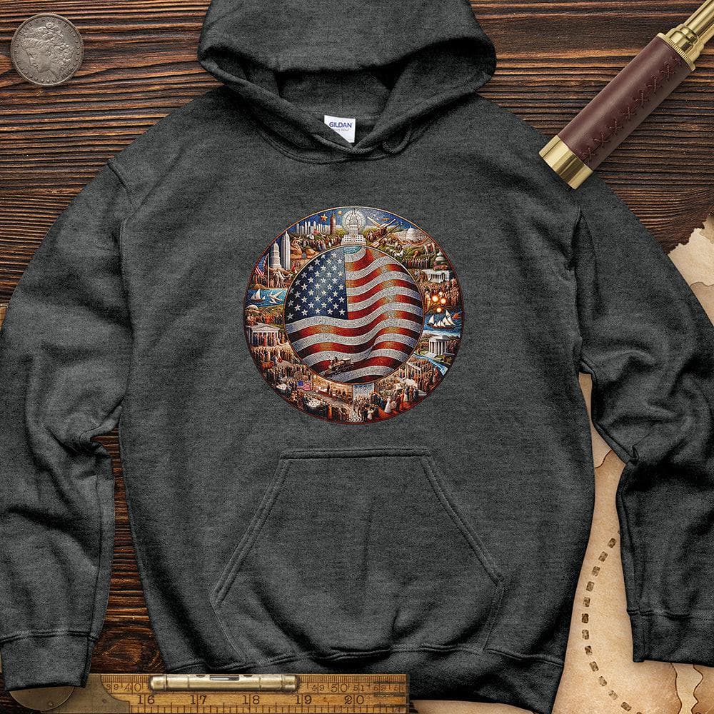 USA Mosaic Hoodie