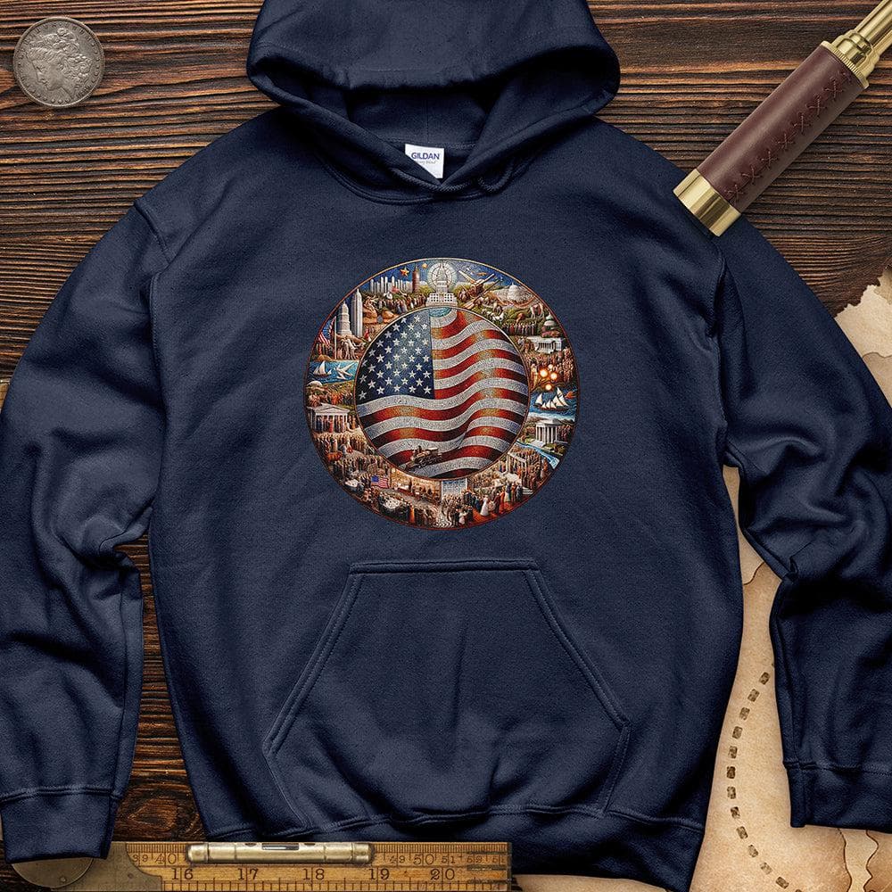 USA Mosaic Hoodie