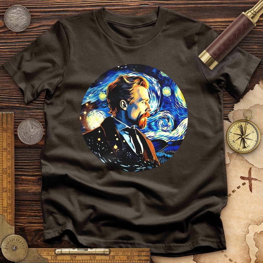 Van Gogh In Starry Night T-Shirt