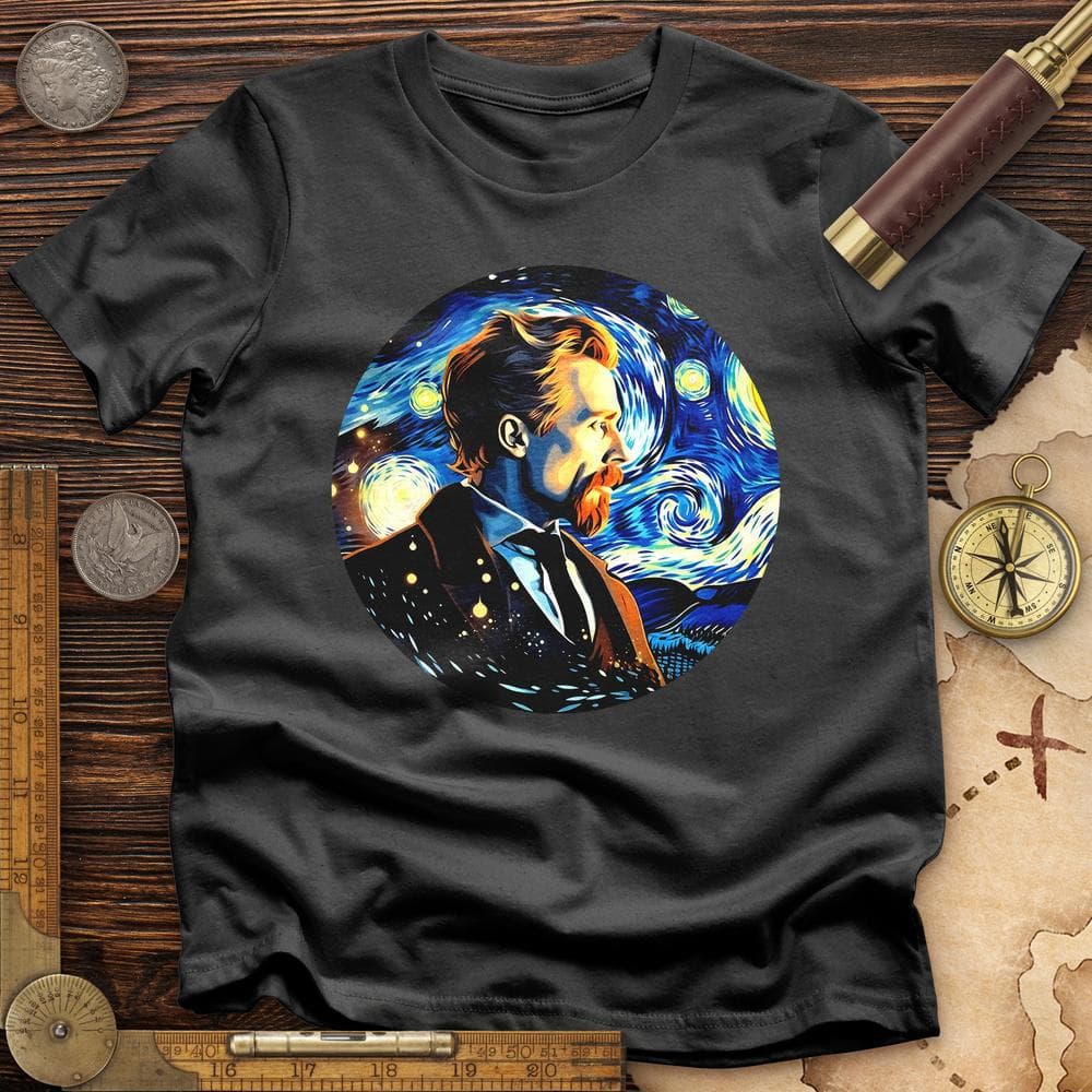 Van Gogh In Starry Night T-Shirt