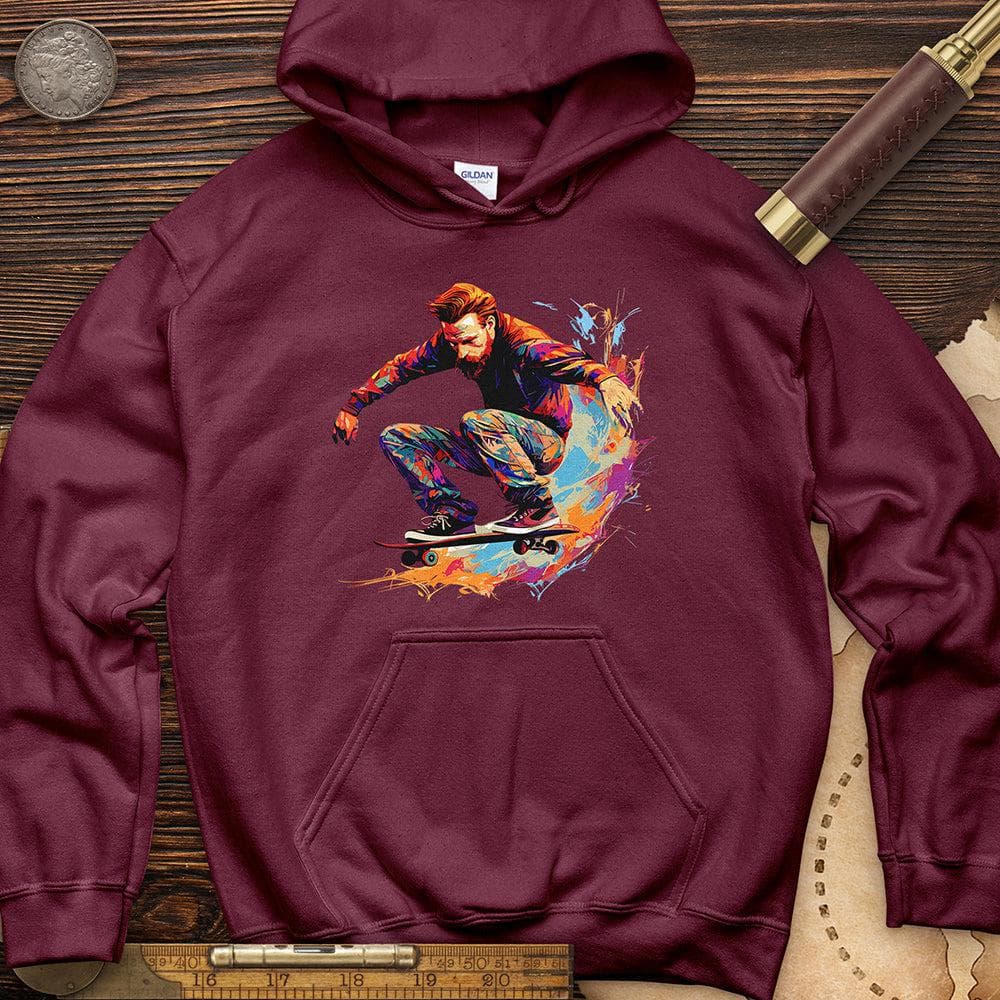 Van Gogh Skateboard Hoodie