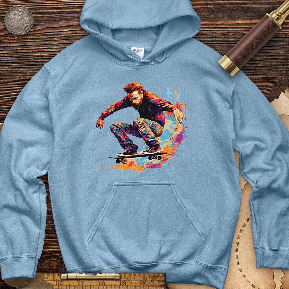 Van Gogh Skateboard Hoodie
