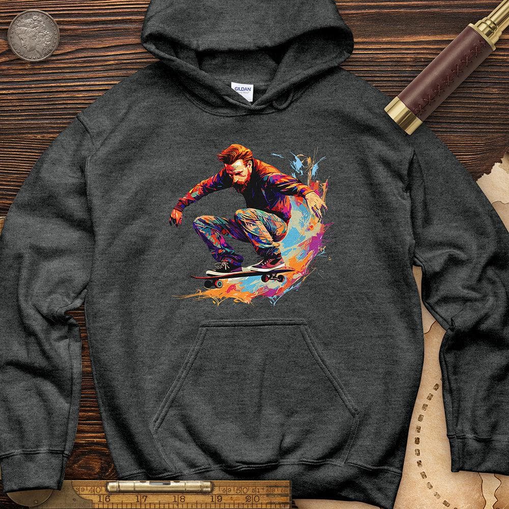 Van Gogh Skateboard Hoodie