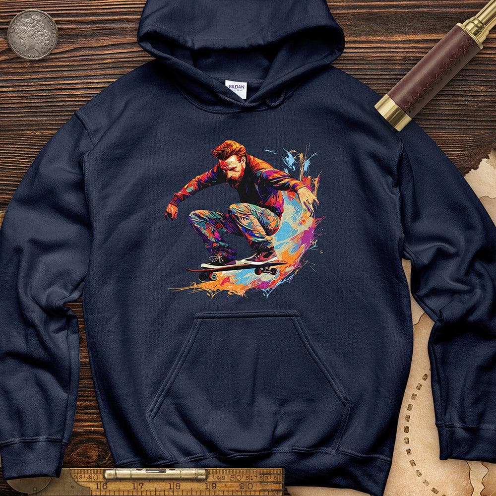 Van Gogh Skateboard Hoodie