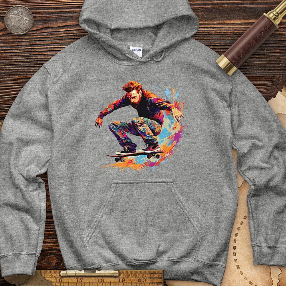 Van Gogh Skateboard Hoodie