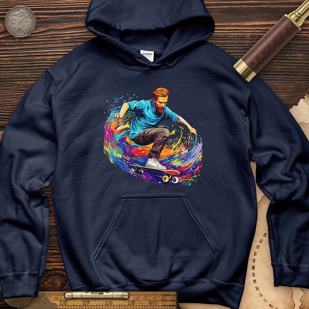Van Gogh Skateboarding Hoodie