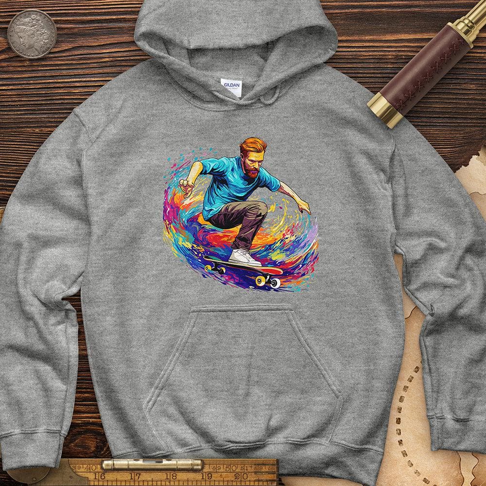 Van Gogh Skateboarding Hoodie