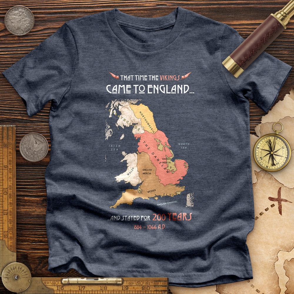 Vikings In England Premium Quality Tee