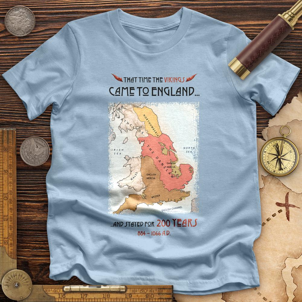 Vikings In England Premium Quality Tee