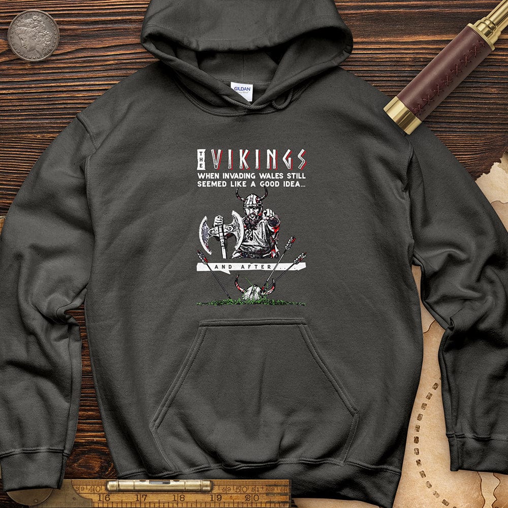 Vikings Never Defeated Wales Hoodie