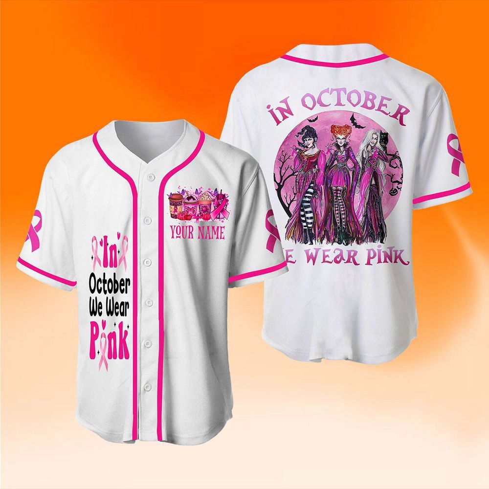 Hocus Pocus Baseball Jersey, Hocus Pocus Shirt, Hocus Pocus Movie Shirt, Halloween Shirt, Christmas Gift - lylyprint.com