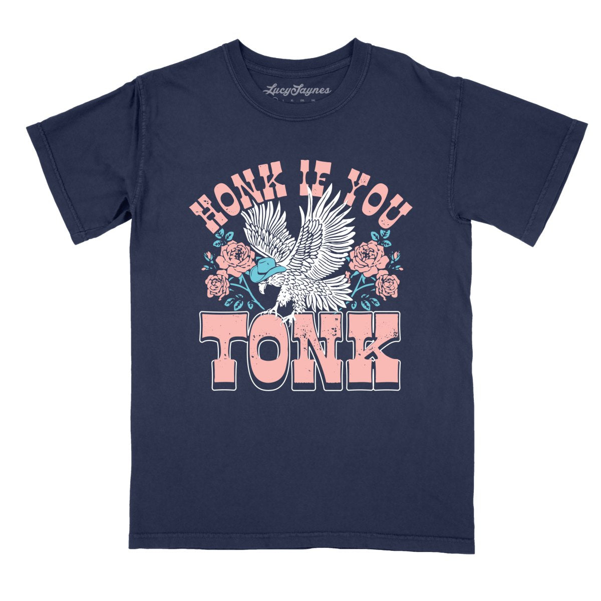 Honk if You Tonk Comfort Colors Tee