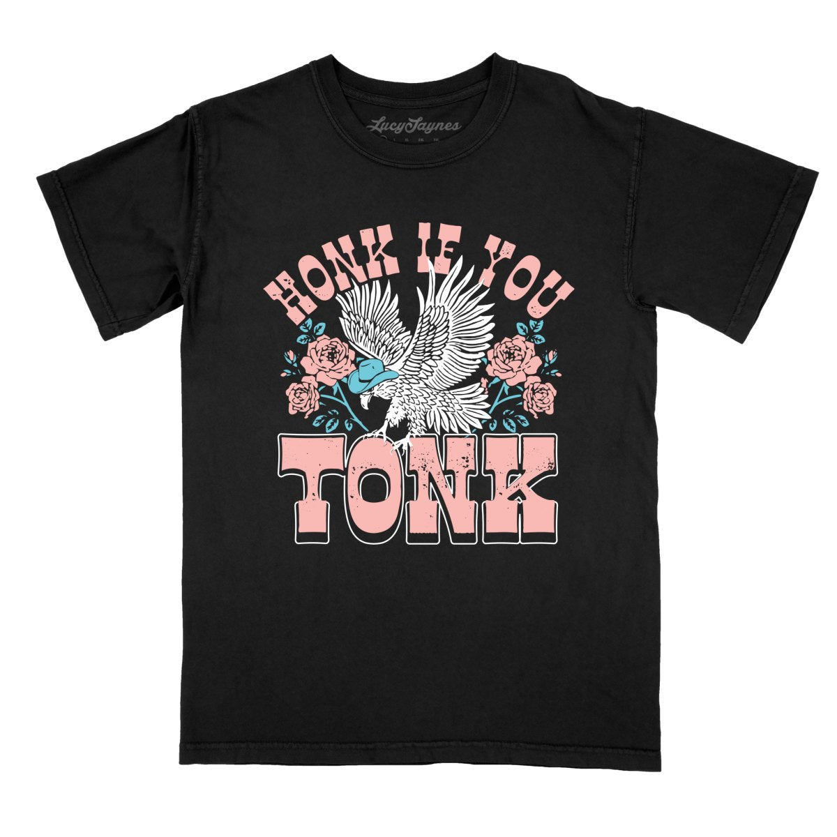 Honk if You Tonk Comfort Colors Tee
