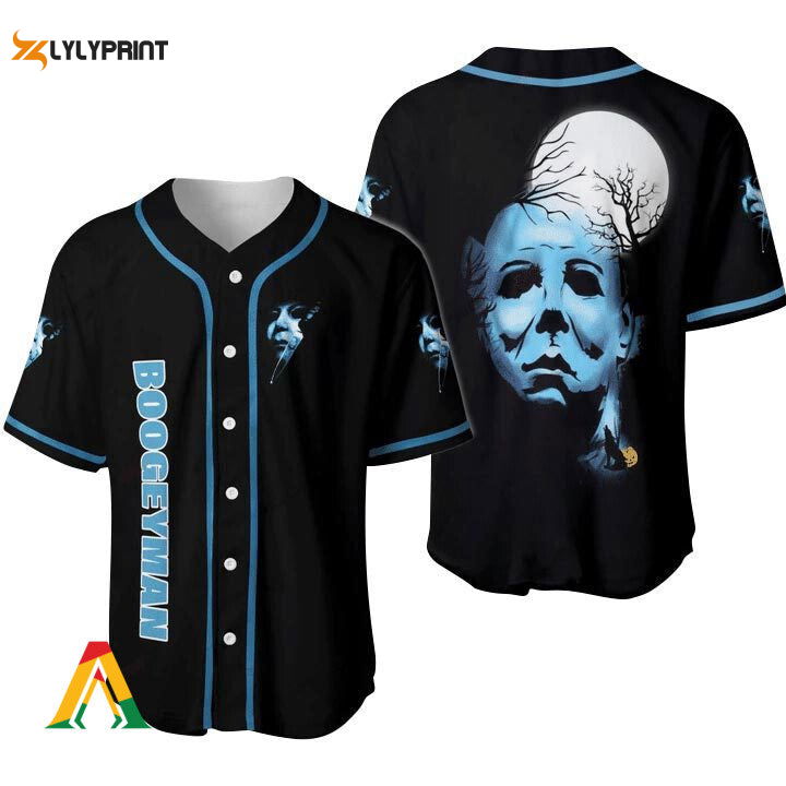 Horror Boogeyman Michael Myers Baseball Jersey - lylyprint.com