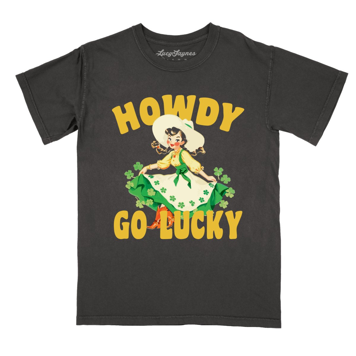 Howdy Go Lucky Comfort Colors Tee