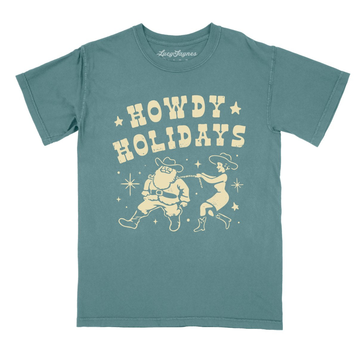 Howdy Holidays - Comfort Colors Tee