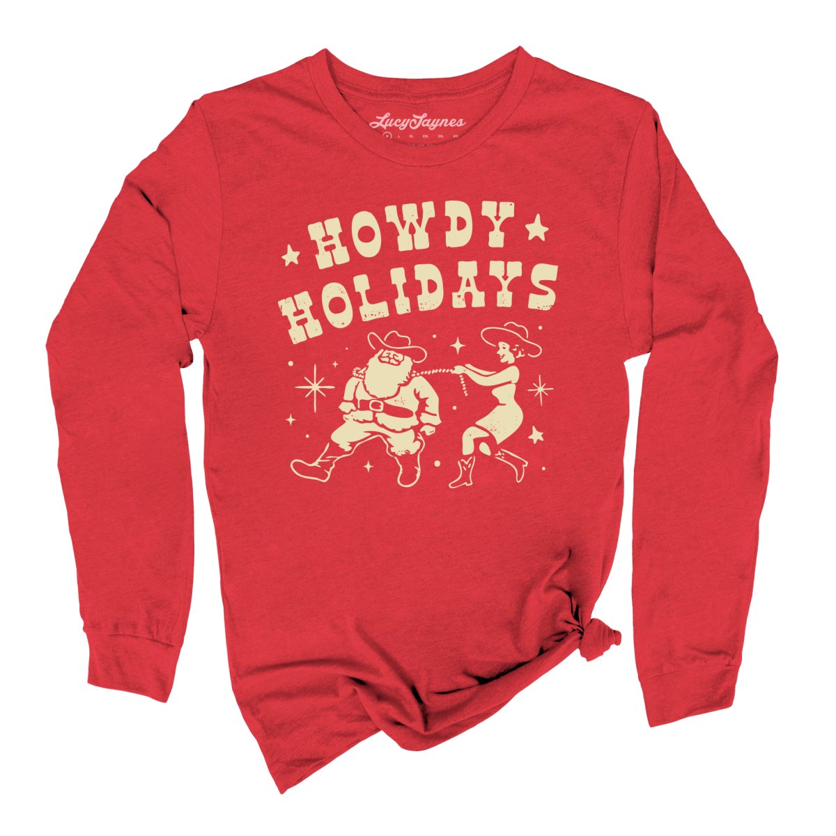 Howdy Holidays - Long Sleeve Tee