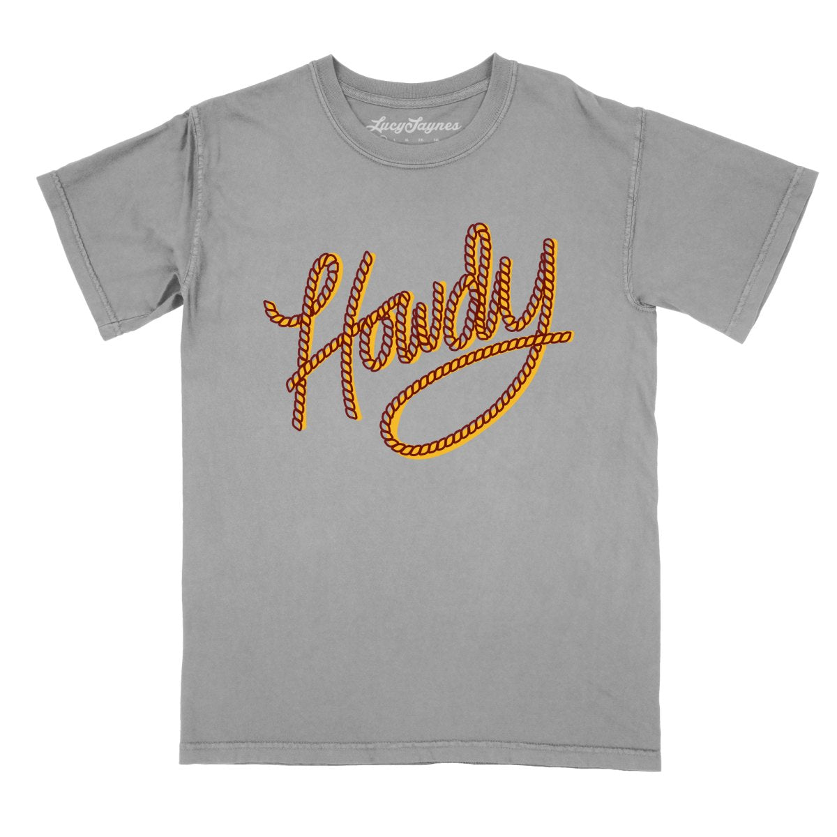 Howdy Rope Comfort Colors Tee