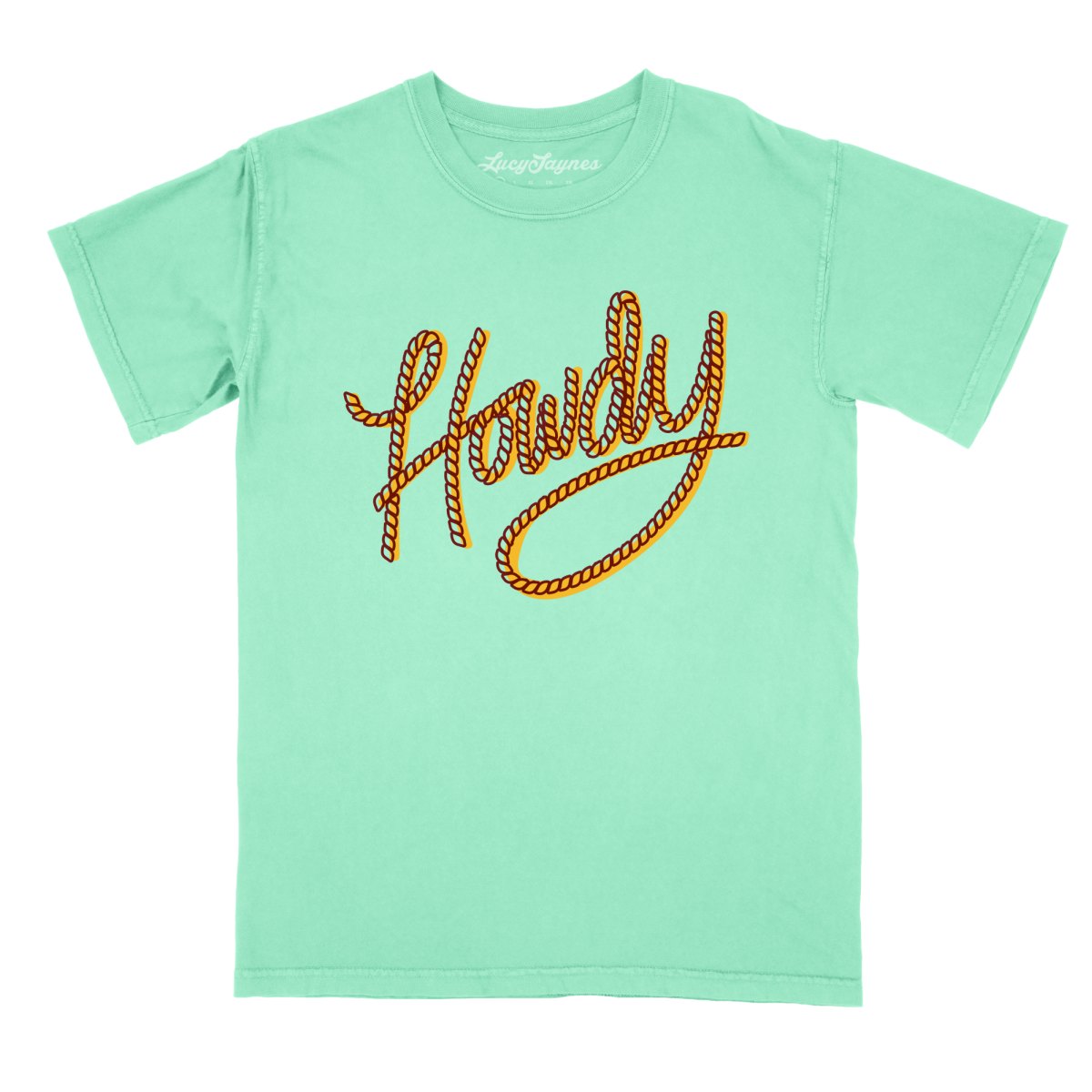 Howdy Rope Comfort Colors Tee