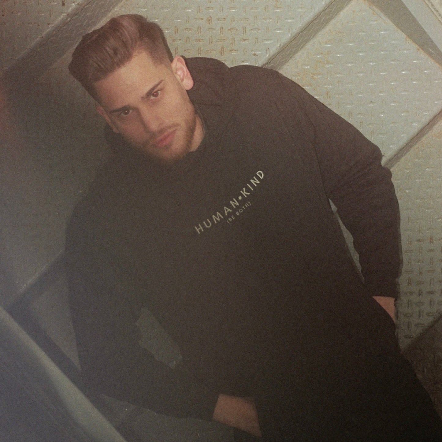 Human Kind Embroidered Hoodie