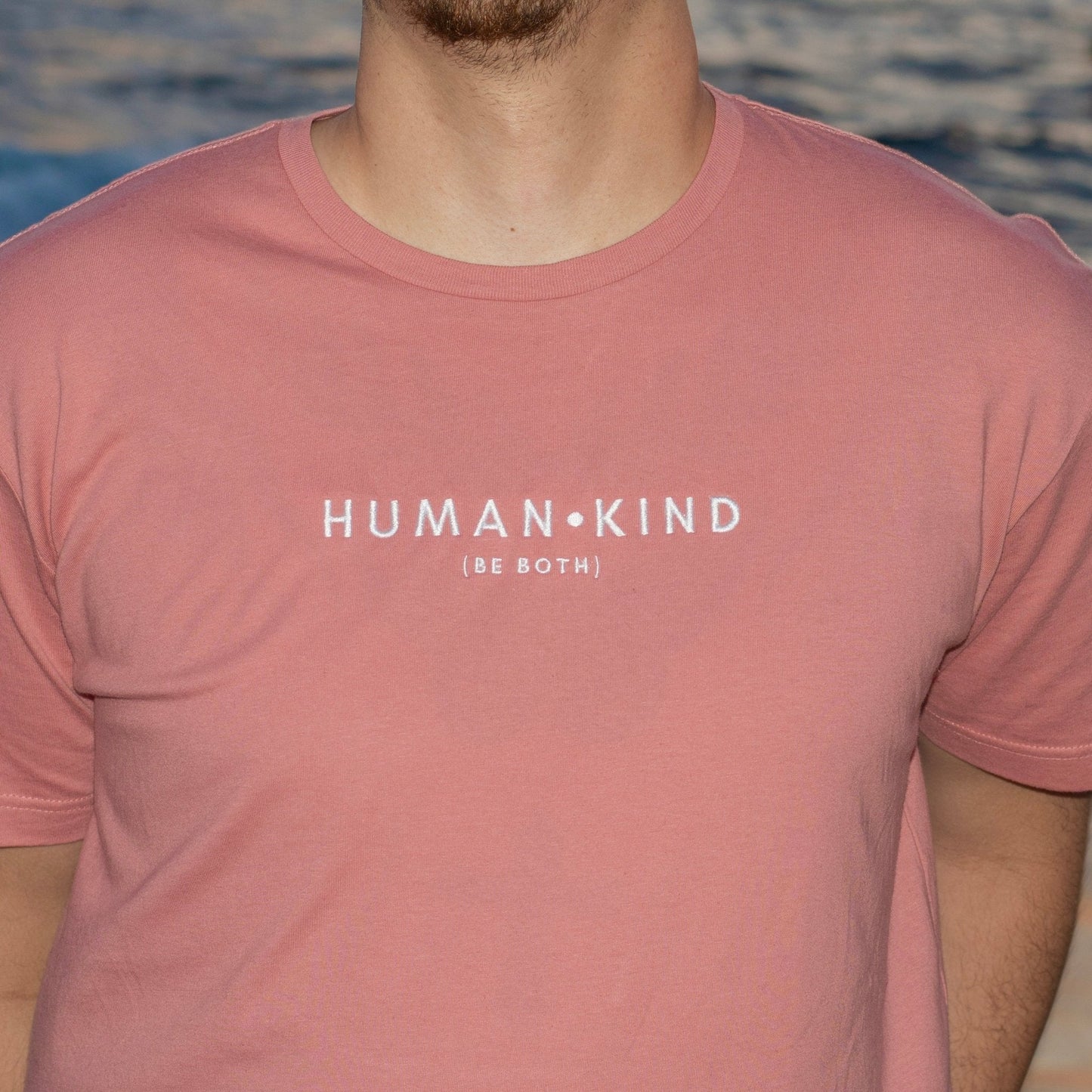 Human Kind Embroidered Tee