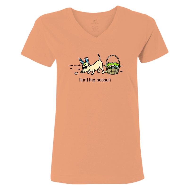 Hunting Season - Ladies T-Shirt V-Neck
