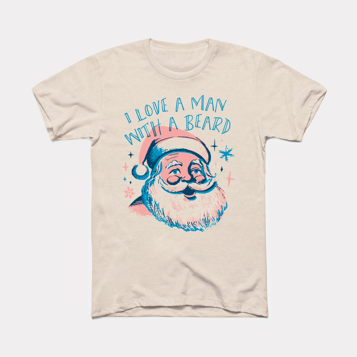 I Love A Man With A Beard Adult Unisex Tee