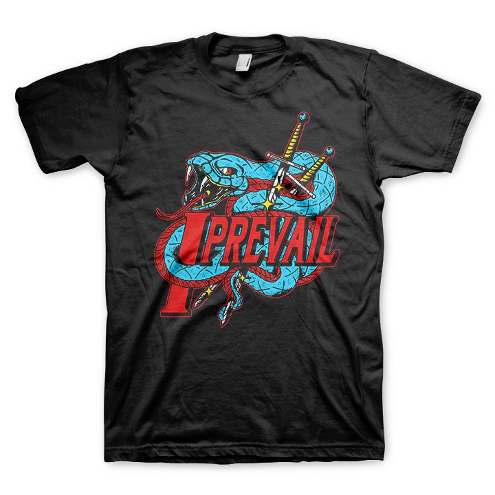 I Prevail Snake Swords Tee