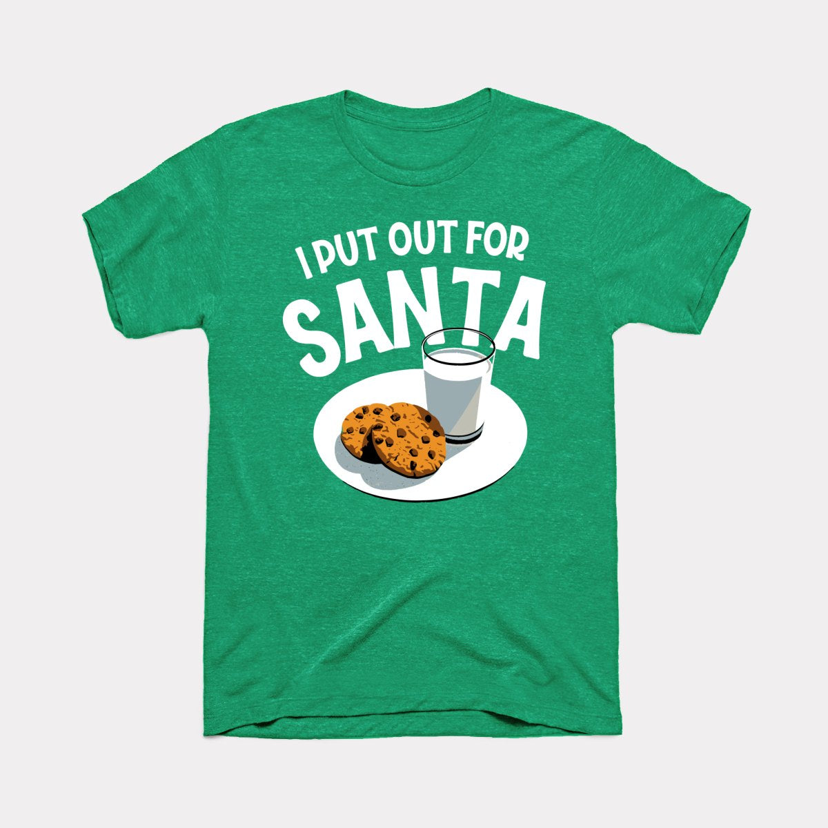 I Put Out For Santa Adult Unisex Tee